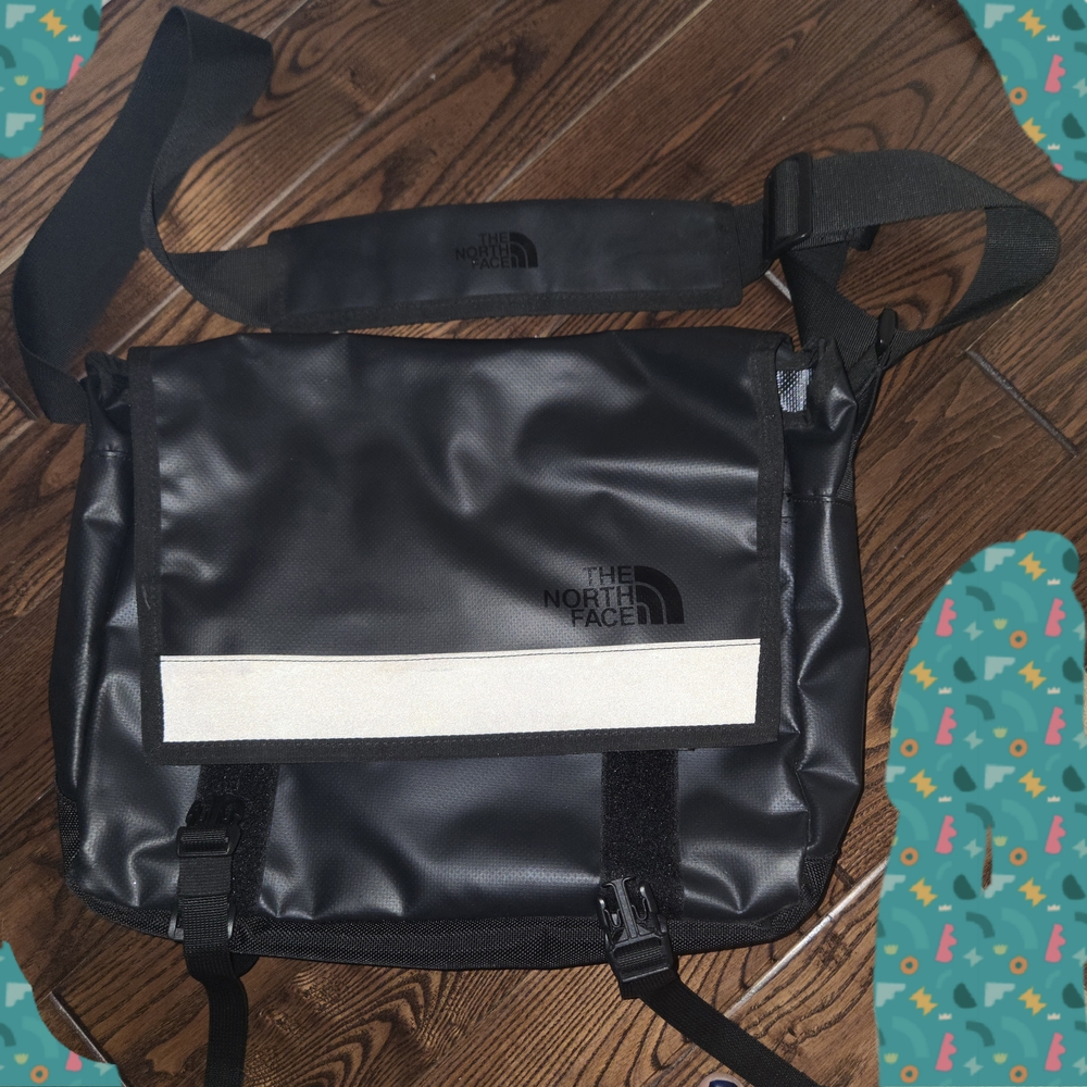 The North Face Black Messenger Bag